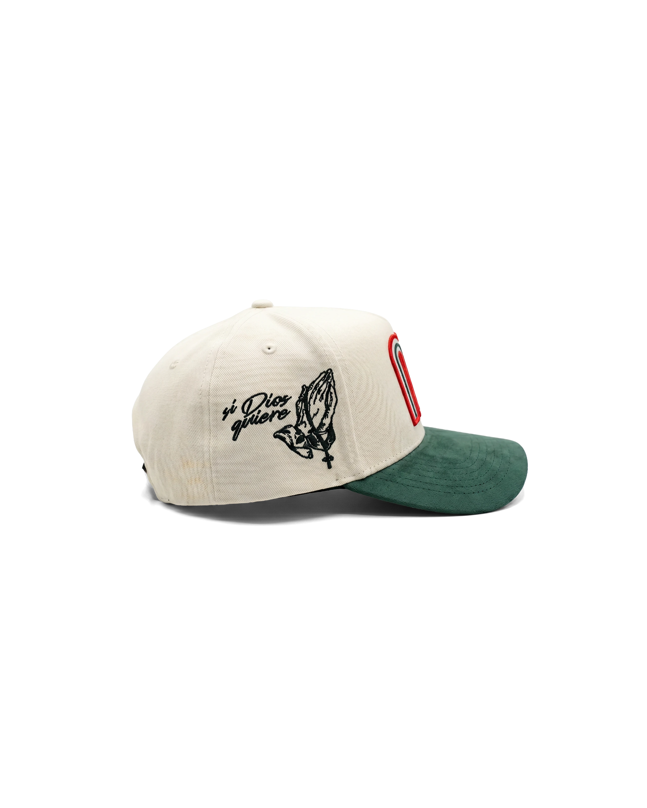 SI DIOS QUIERE HAT - KHAKI/GREEN