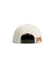 CLUB LA HAT KHAKI/GREEN LOGO - LEATHER BRIM