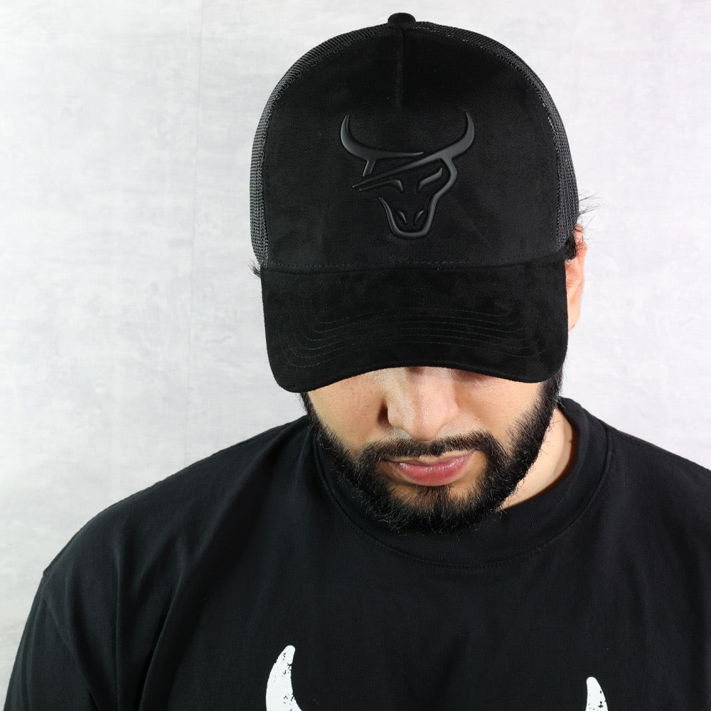 HONKER BULL - BLACK SUEDE