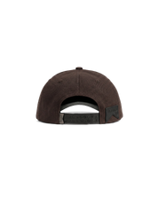HONKER HAT- DARK BROWN/BLACK LEATHER BRIM
