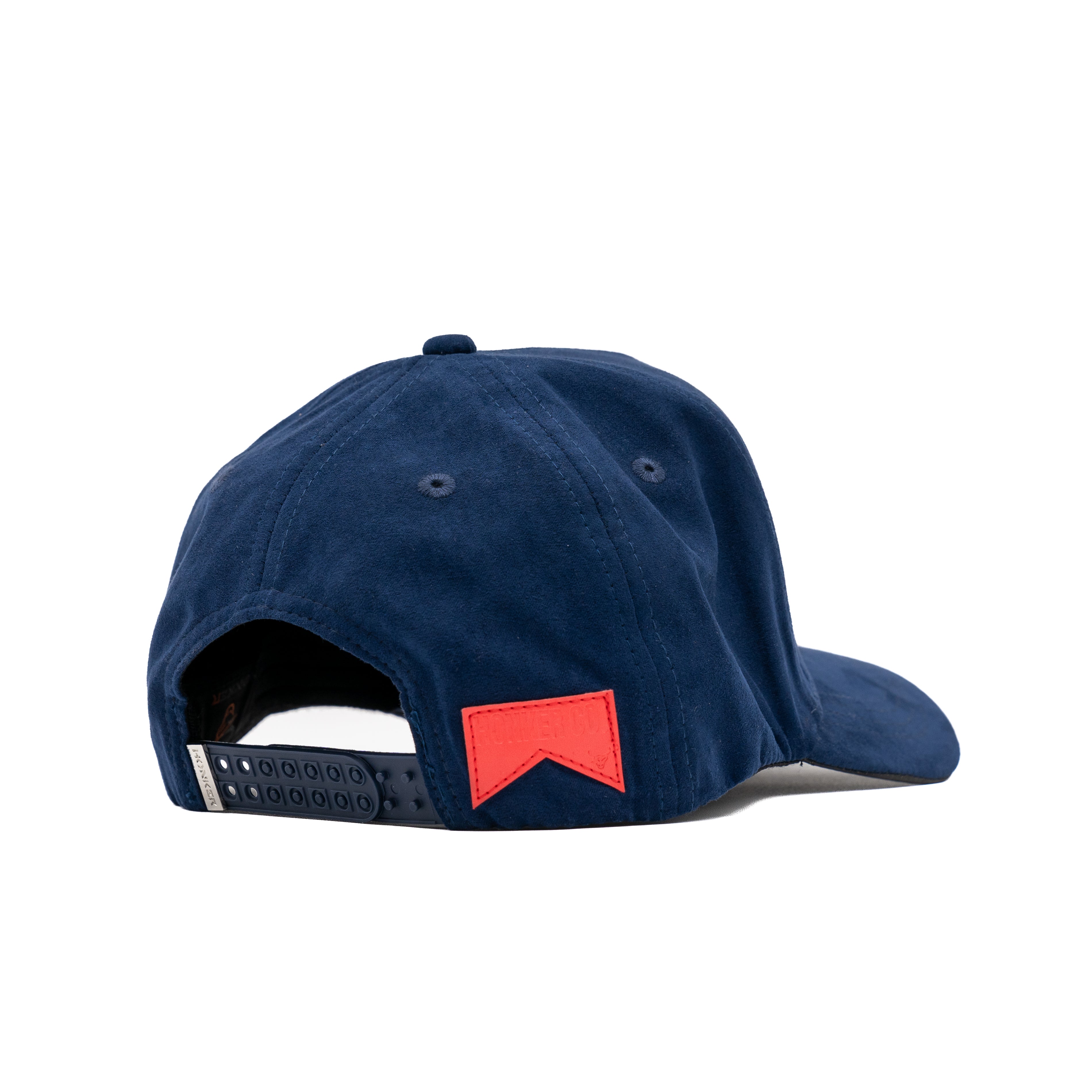 Blue sales suede hat