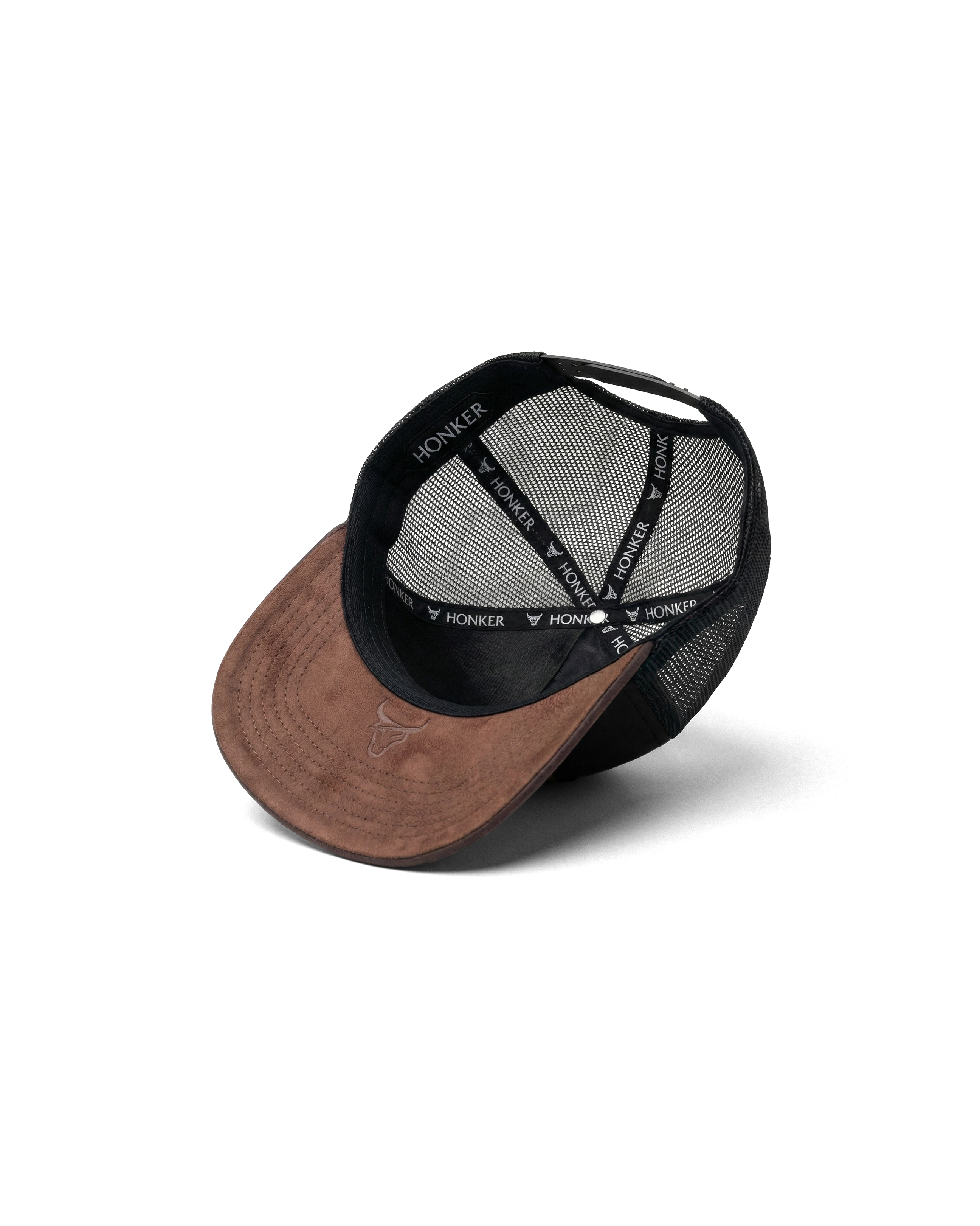 HONKER BULL BLACK/BROWN LEATHER MESH