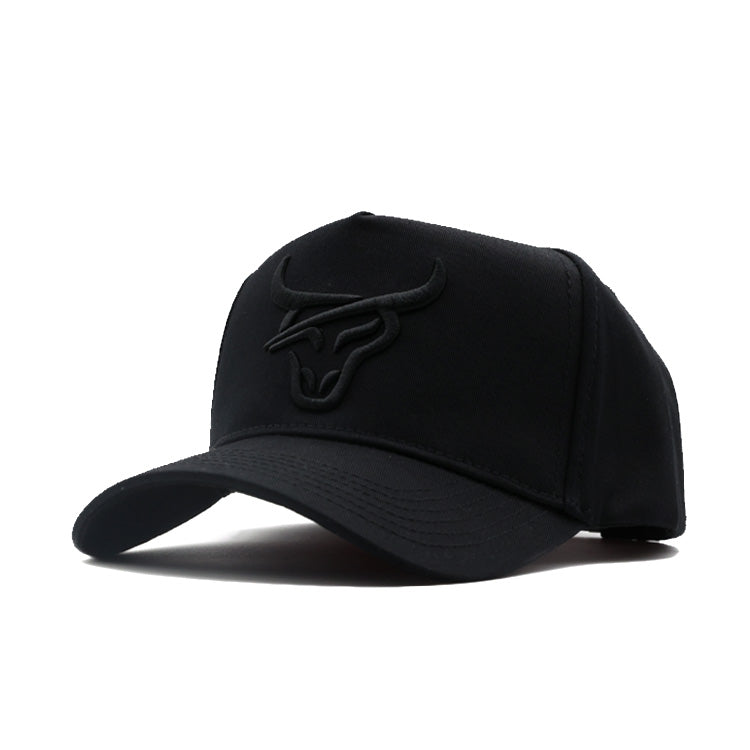 Honker Bull Hat All Black