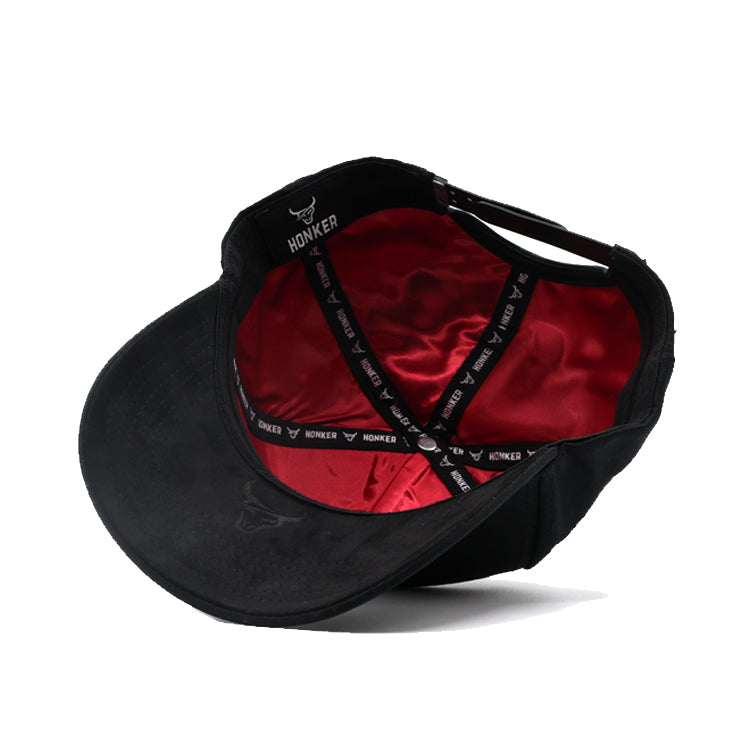 Honker Bull Hat All Black