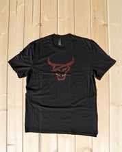 Bull Logo t-shirt Black/brown