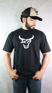 Bull Logo t-shirt Black/white