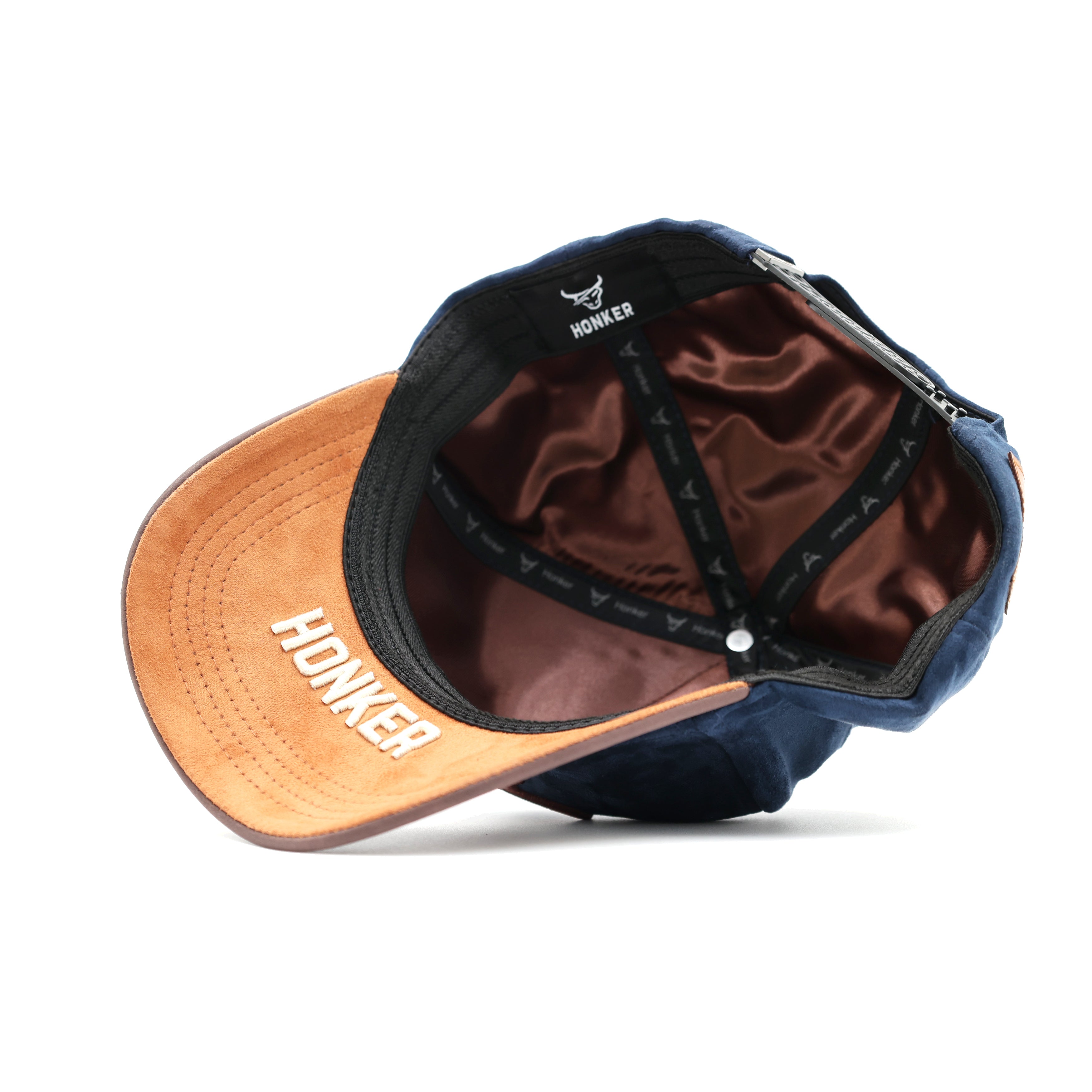 HONKER CLUB HAT BLUE/BROWN