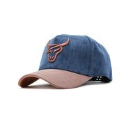 HONKER CLUB HAT BLUE/BROWN