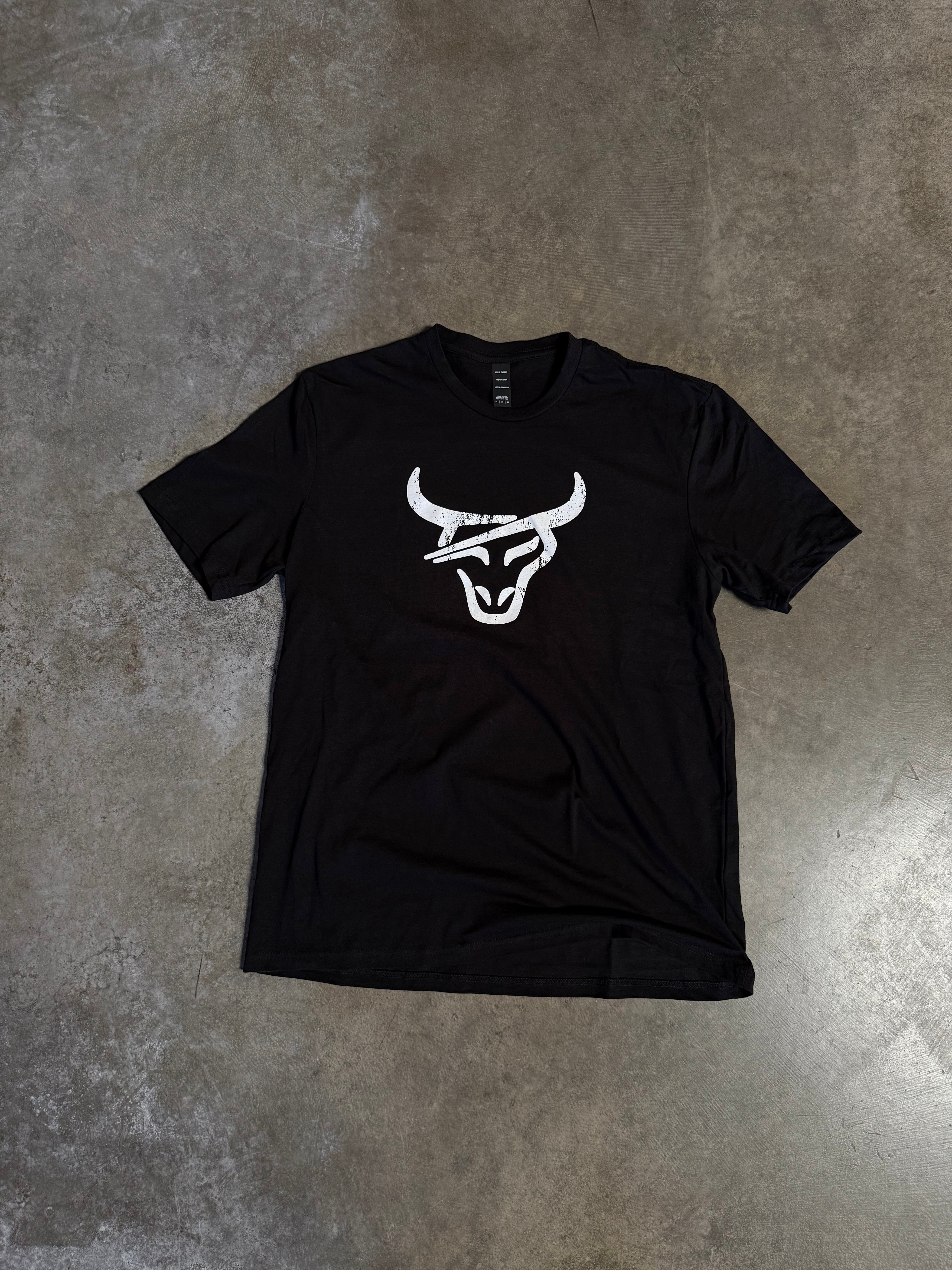 Bull Logo t-shirt Black/white