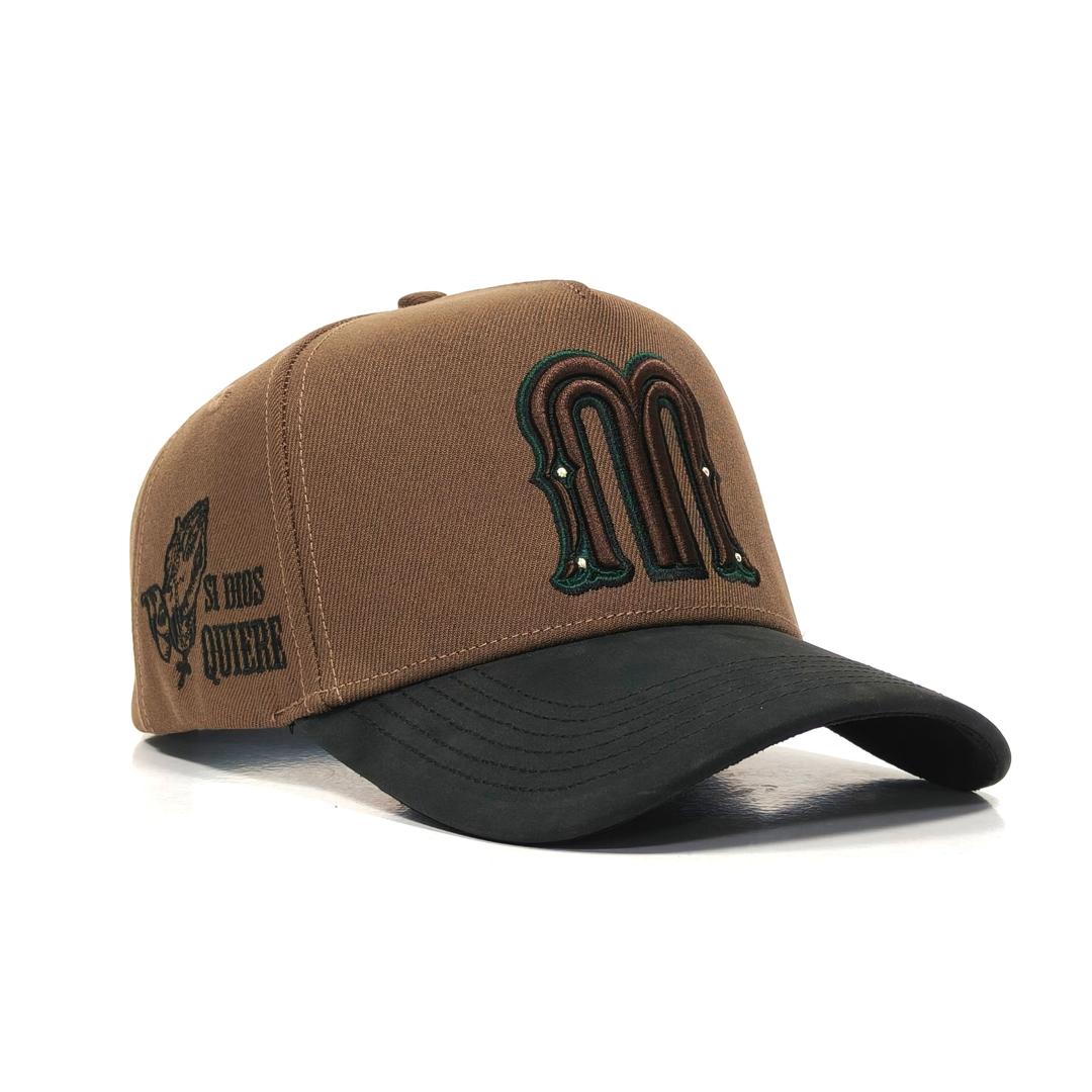 SI DIOS QUIERE BROWN/BALCK LEATHER
