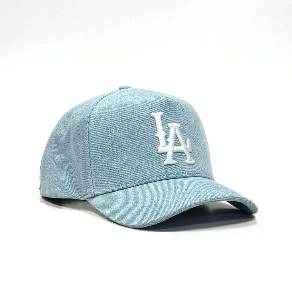 CLUB LA HAT - DENIM/WHITE LOGO