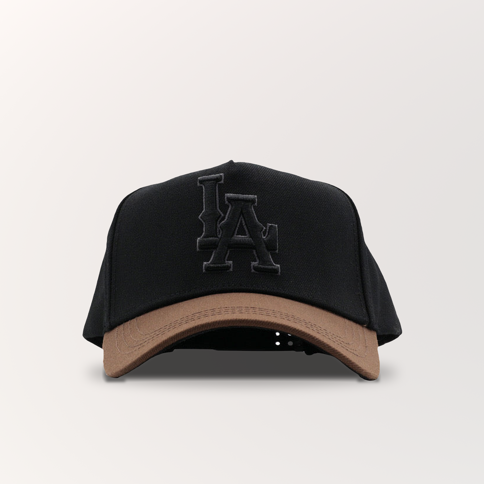 HONKER LA HAT  BLACK/BROWN BRIM