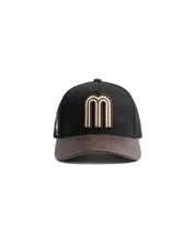 MEXICO SI DIOS QUIERE BLACK/BROWN LEATHER BRIM