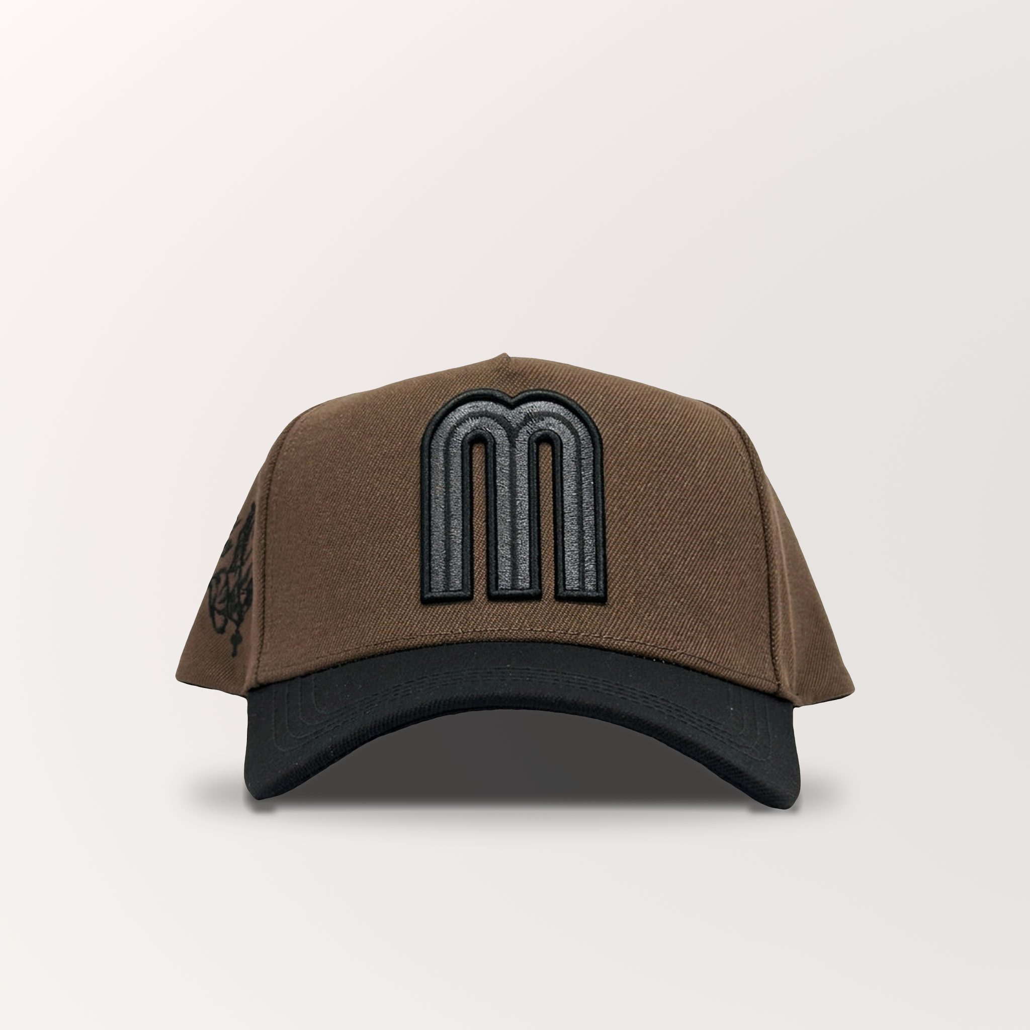 SI DIOS QUIERE  HAT - BROWN/BLACK