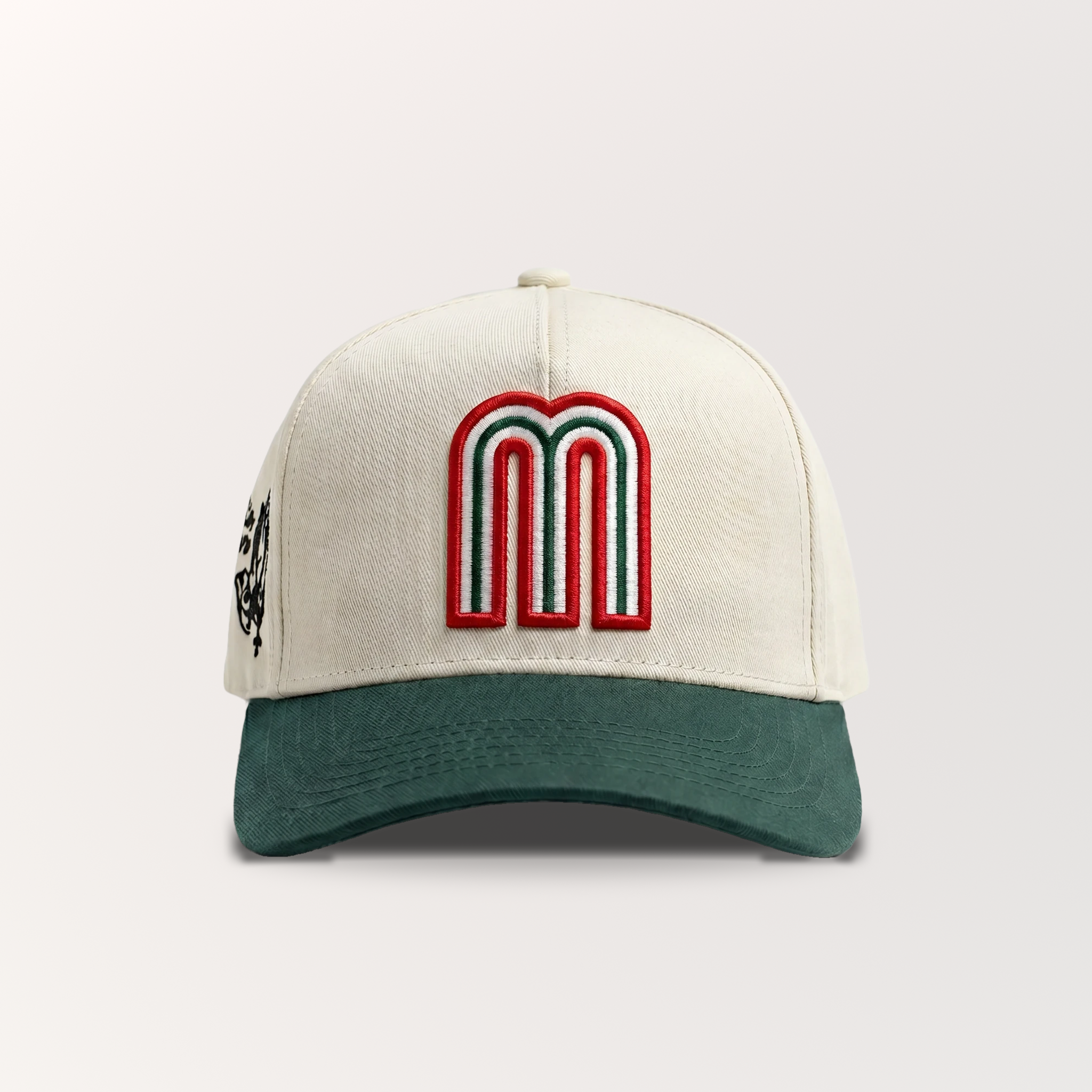 SI DIOS QUIERE HAT - KHAKI/GREEN