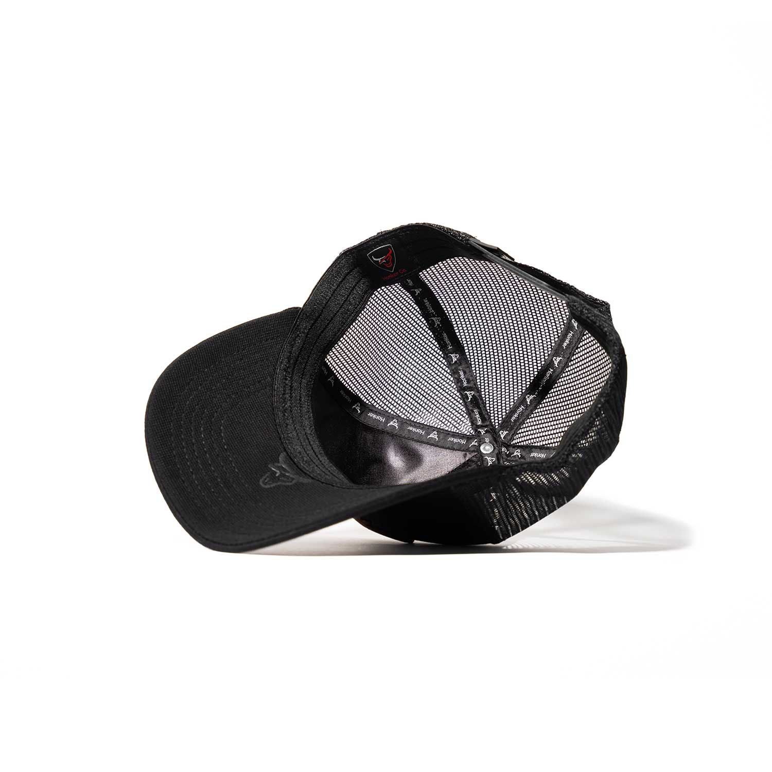 SOMBRERO HONKER BULL - NEGRO/MARRÓN 
