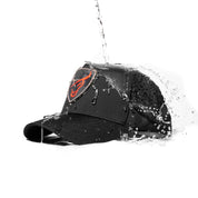 GORRA CON ESCUDO HONKER - NEGRO/LOGOTIPO 3D 