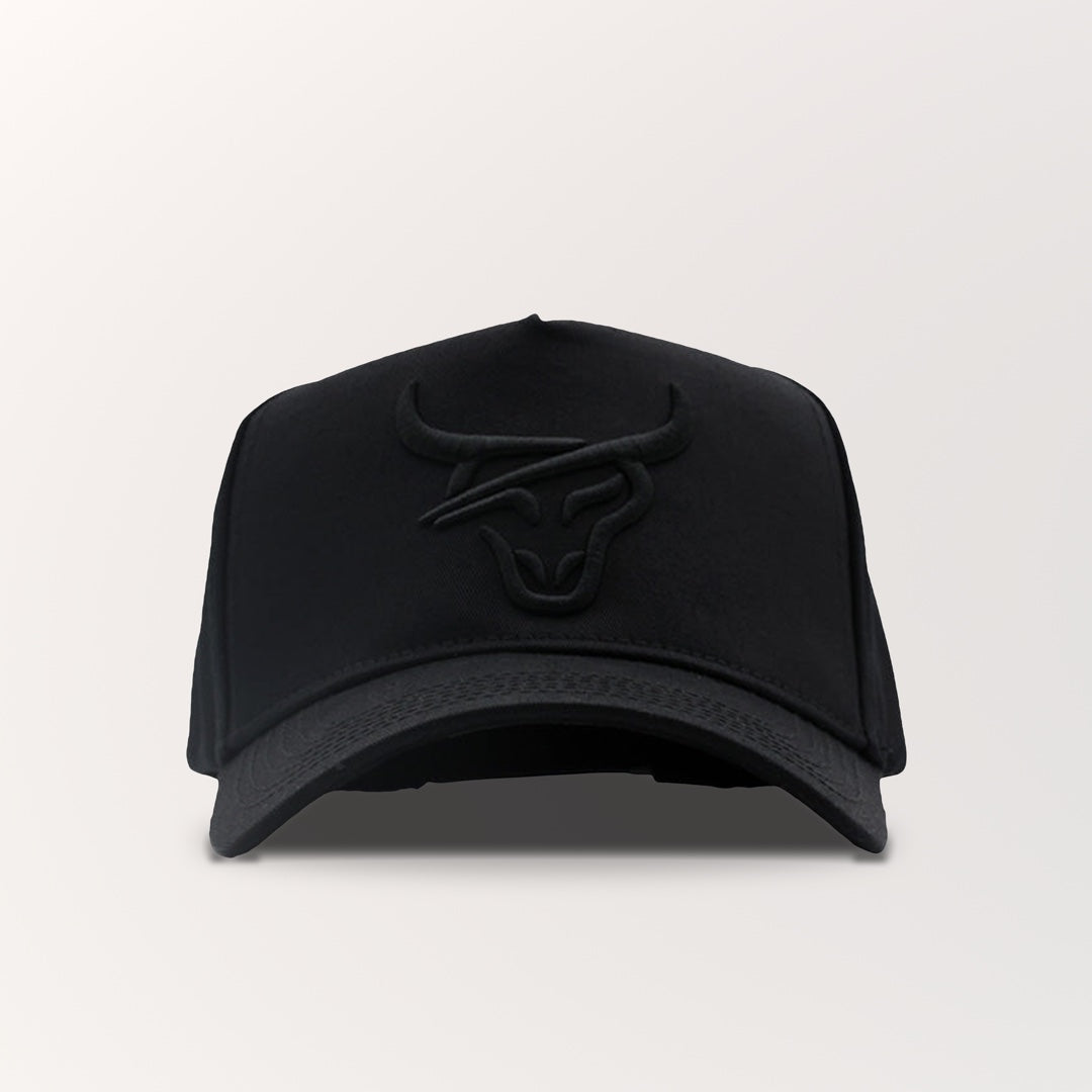 HONKER BULL HAT - ALL BLACK