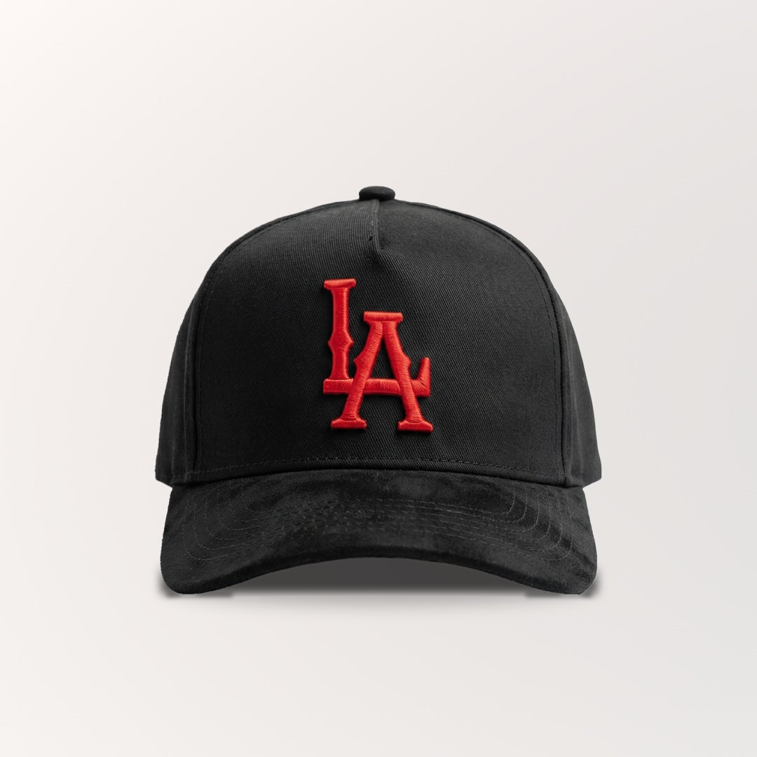HONKER CLUB LA HAT  BLACK/RED LOGO